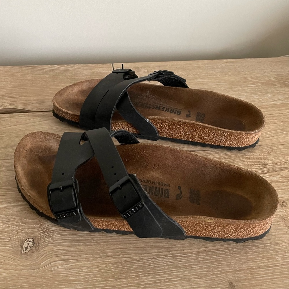 Birkenstock Yao Birko-Flor Two-Strap Sandals
